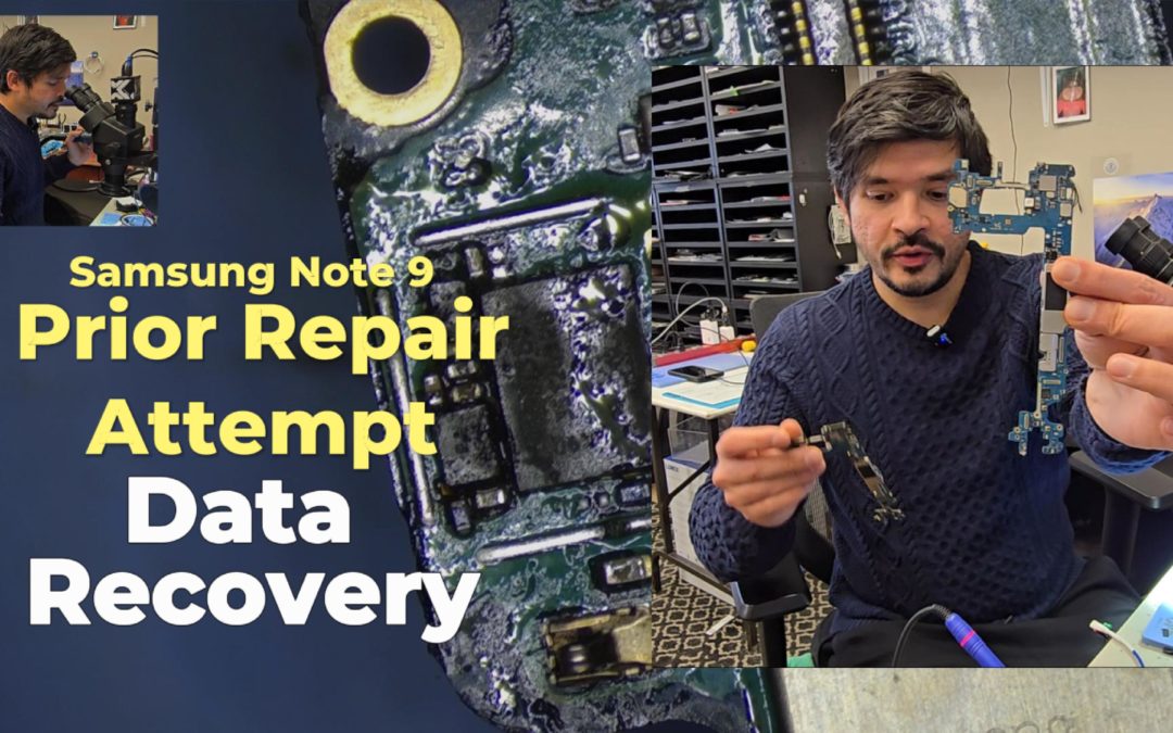 Samsung Note 9 Data Recovery Water Damage