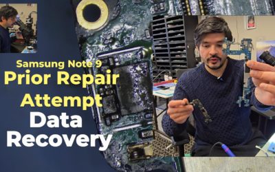 Samsung Note 9 Data Recovery Water Damage
