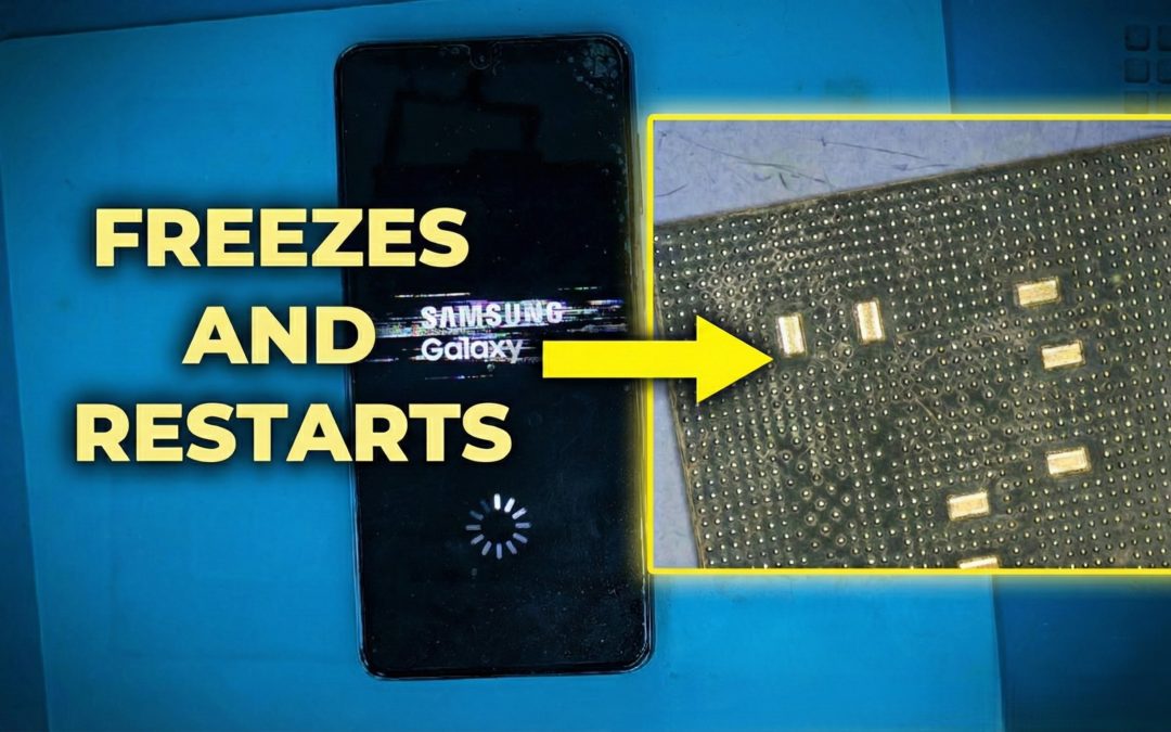 Samsung S21 Data Recovery: Freezing Fix [CPU Reball]