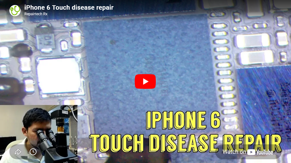 The infamous iPhone 6 and iPhone 6 plus touch disease