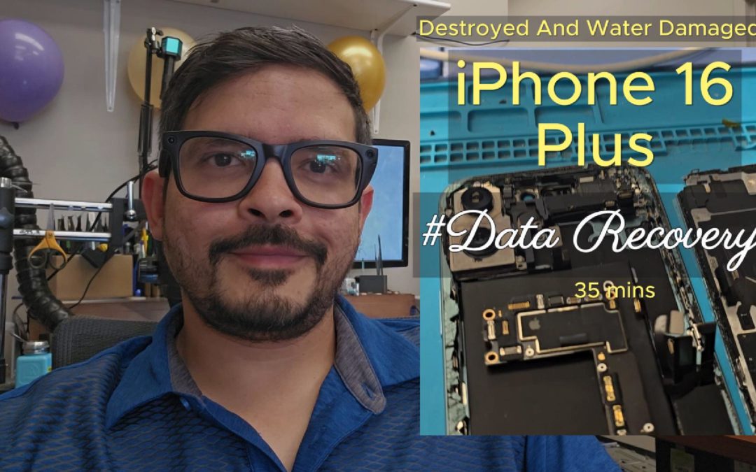 iPhone 16 Plus Water Damage Data Recovery